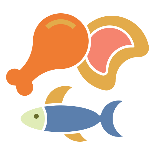 Fleisch, Fisch und Geflügel